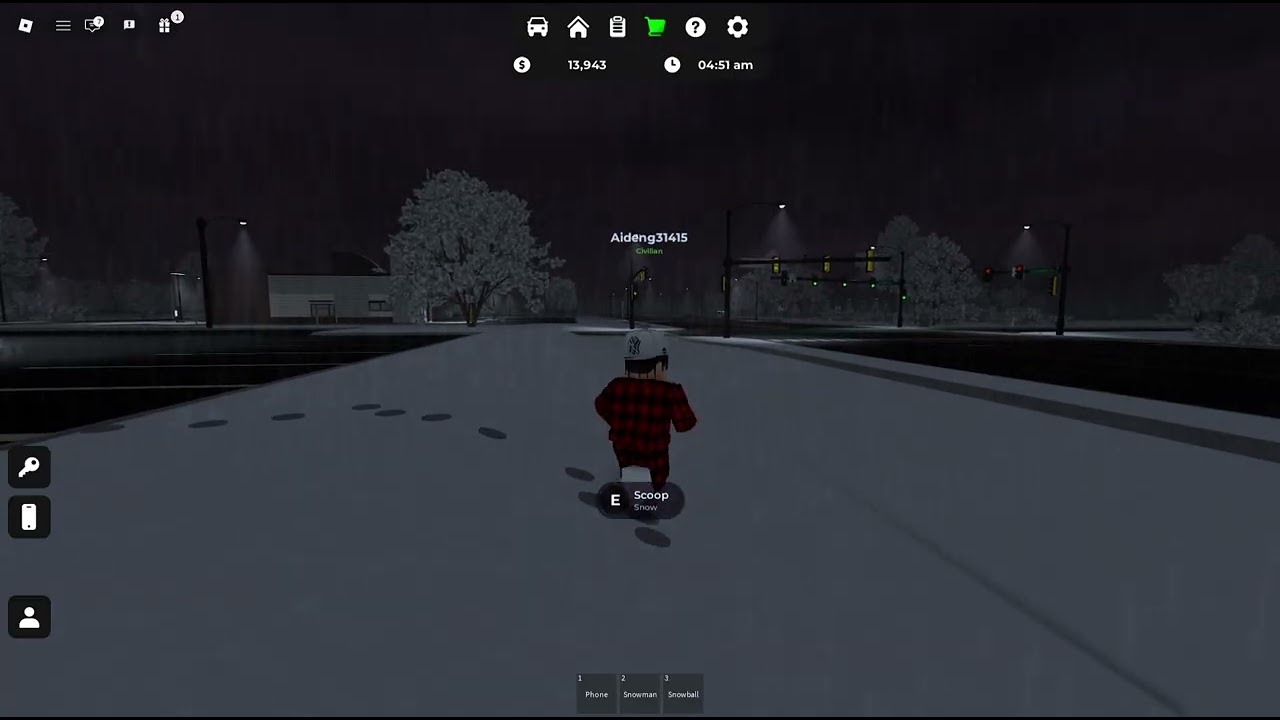 driving around
