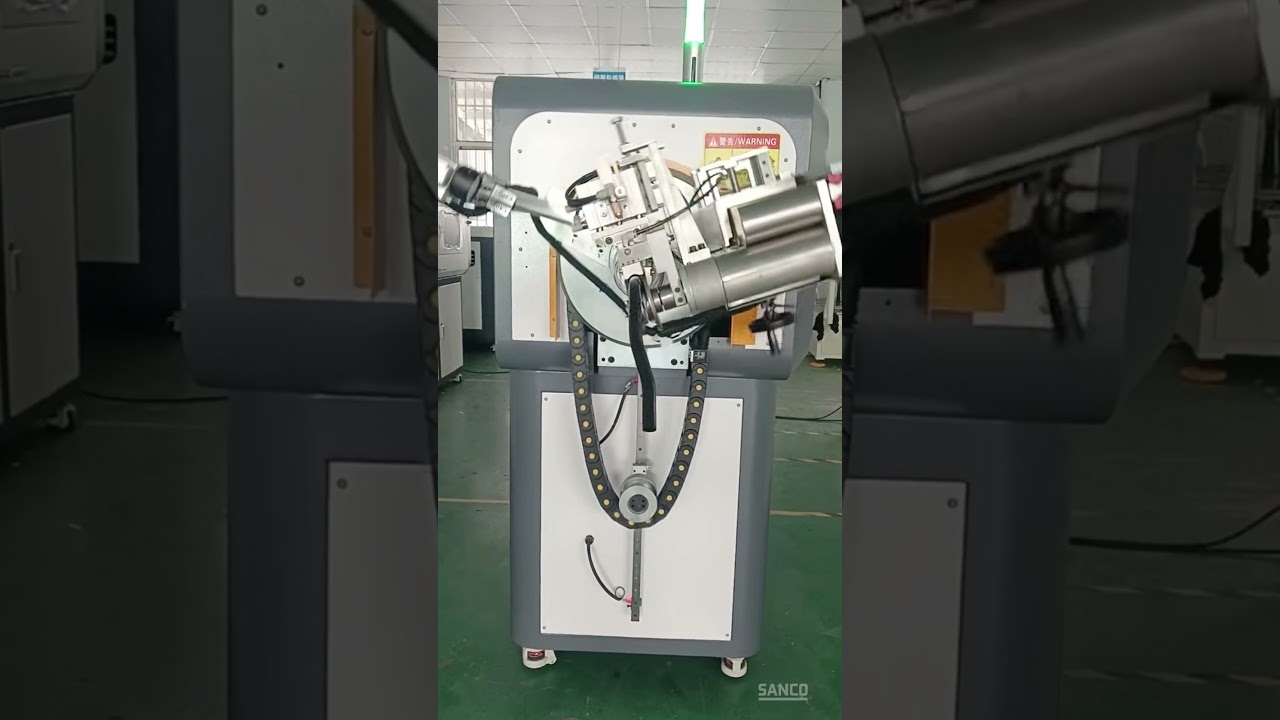 Nylon PA PE Plastic tube pipe bending machine.