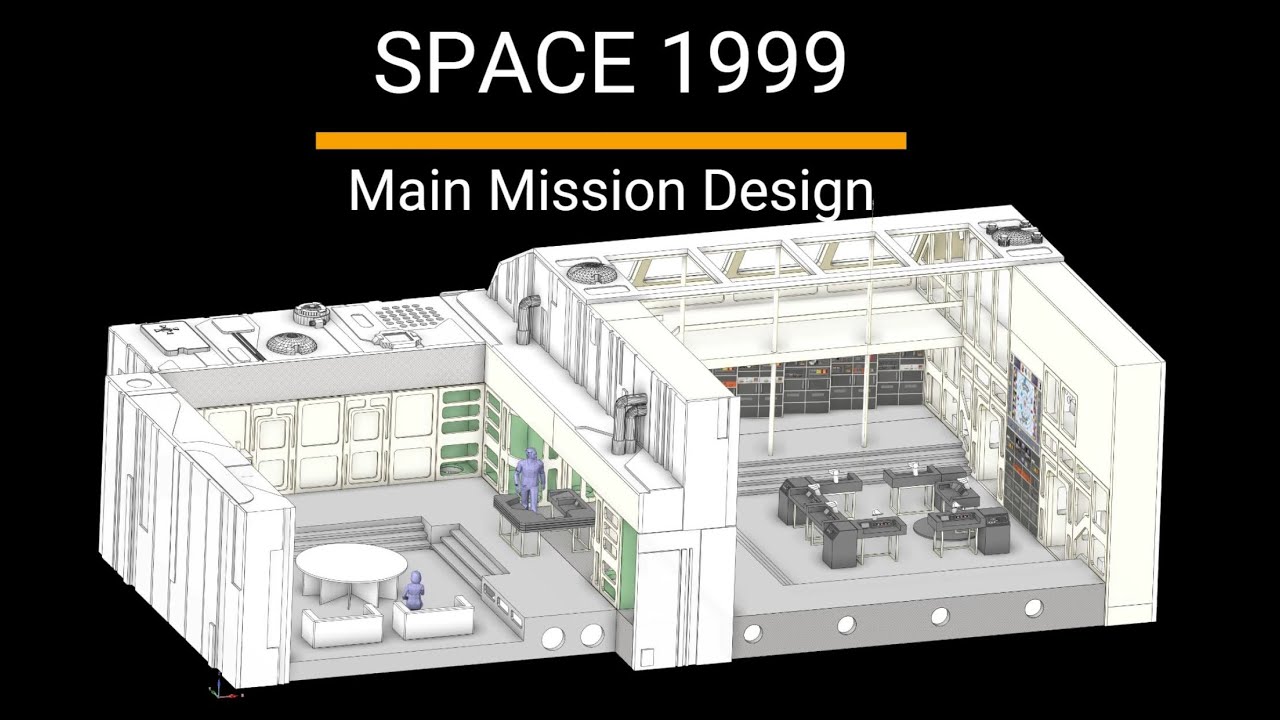 SPACE 1999 Main Mission - 3D Design -Part2