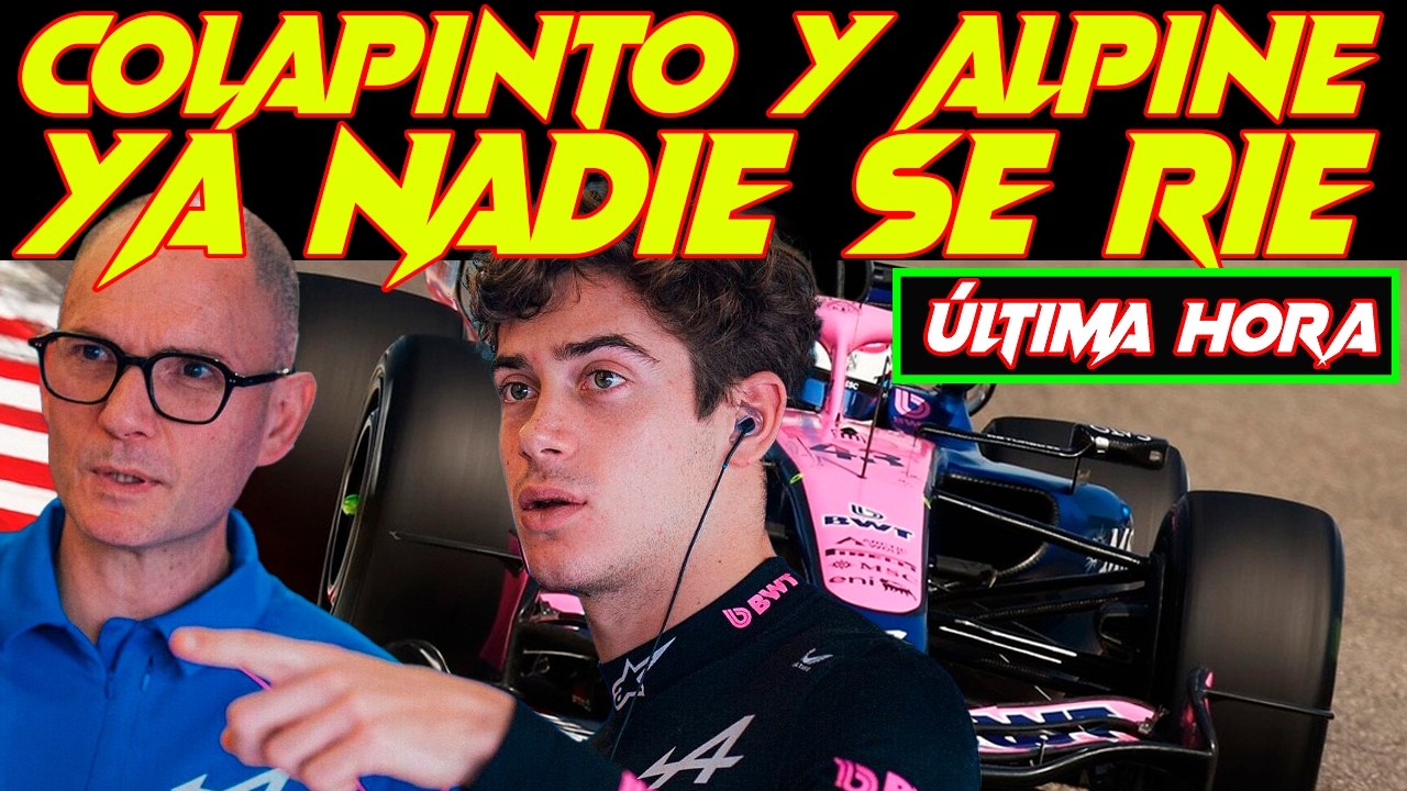 ALPINE F1 Y COLAPINTO IMPONEN RESPETO EN LOS TEST DE F1 EN BARÉIN, NADIE SE RIE AHORA DE BRIATORE