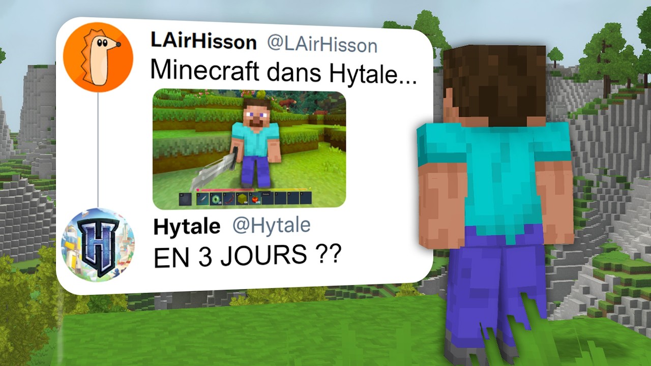 J'ai codé Minecraft dans Hytale... (et choqué son créateur)