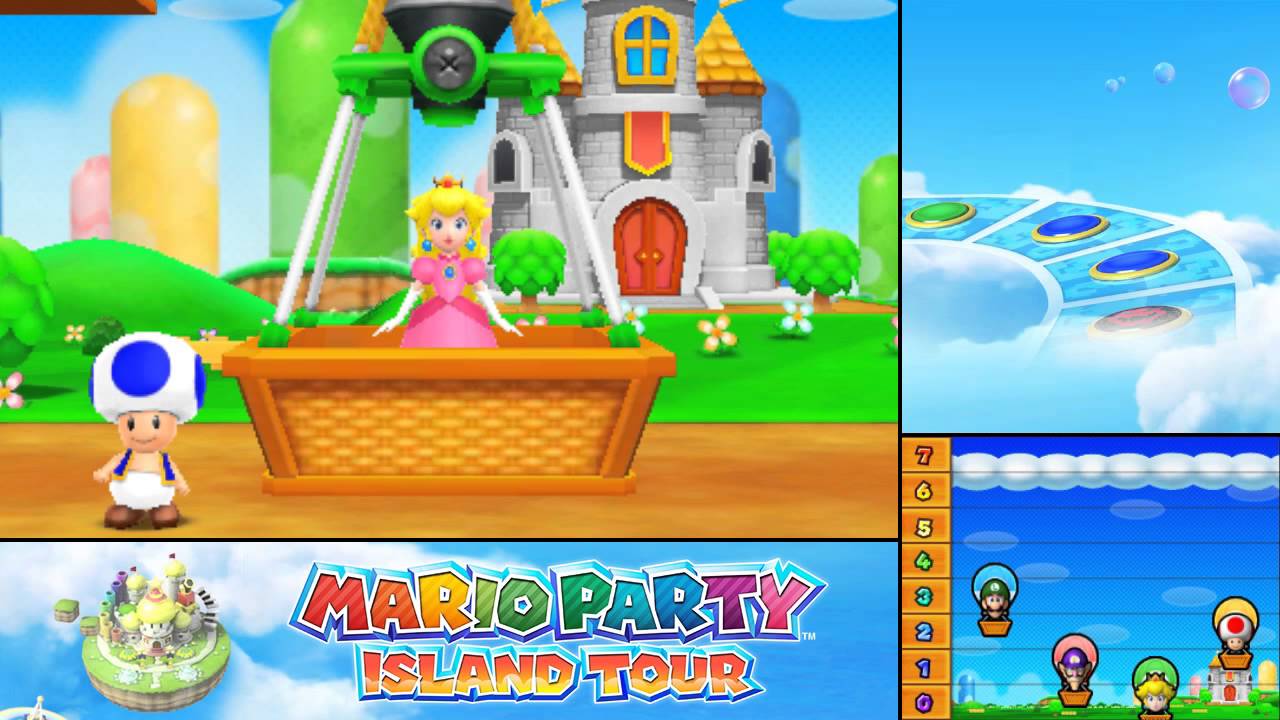 Mario Party: Island Tour - Hot-Air Hijinks