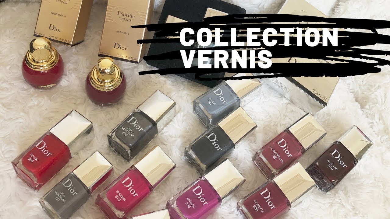 ❣ MA COLLECTION VERNIS DIOR 💕