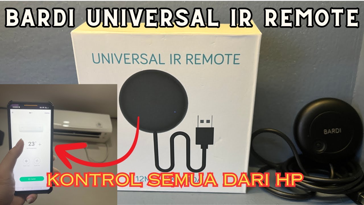 Semua Remote Jadi Satu! Review BARDI Smart IR Remote 12m