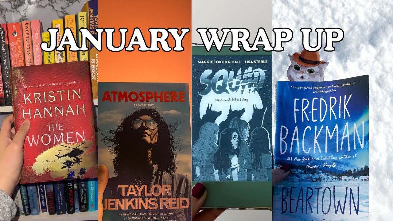 JANUARY READING WRAP UP + REVIEWS📚🎉