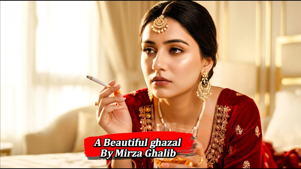 Bazicha-E-Atfal Hai Duniya Mere Aage || Hota Hai Shab-O-Roz......| A Soulful Ghazal  By Mirza Ghalib