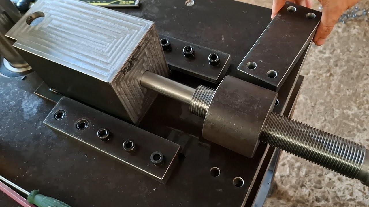 Tự chế máy uốn ống 1 trục PHẦN 3