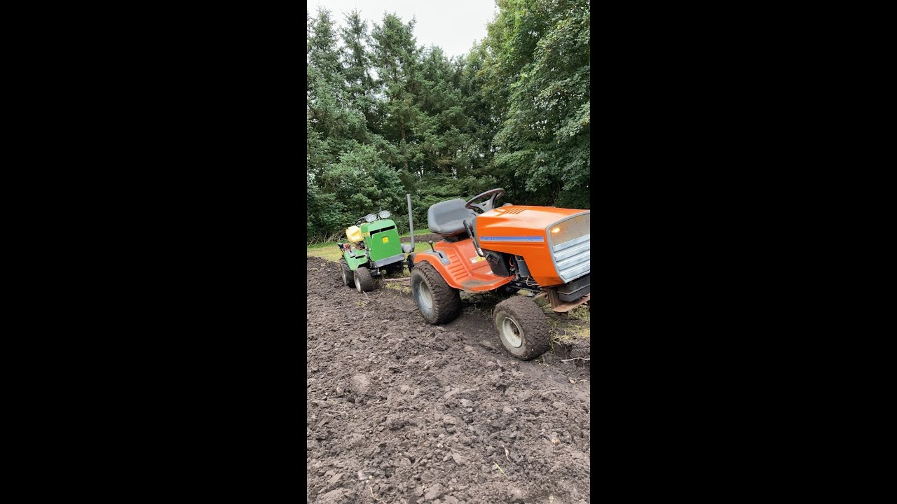 havetraktor fusk :) første video, maskin tour og lidt service. [dansk]
