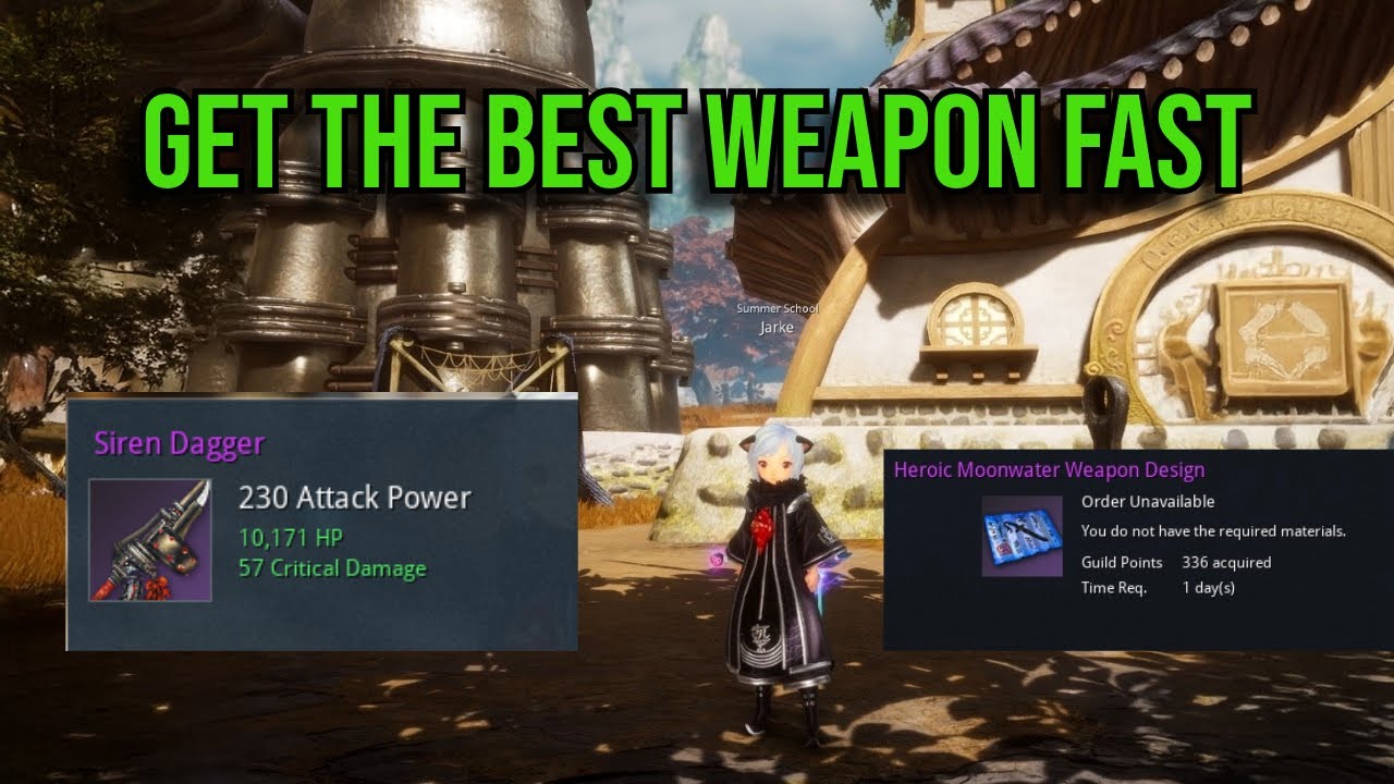 Blade and Soul Neo - How to Get Your Siren Weapon