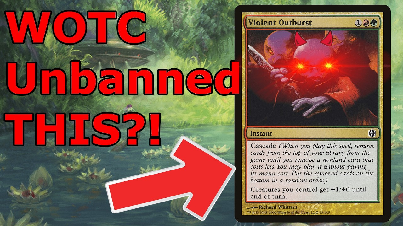 WAS THIS UNBAN A MISTAKE?!  Violent Outburst Living End Modern MTG