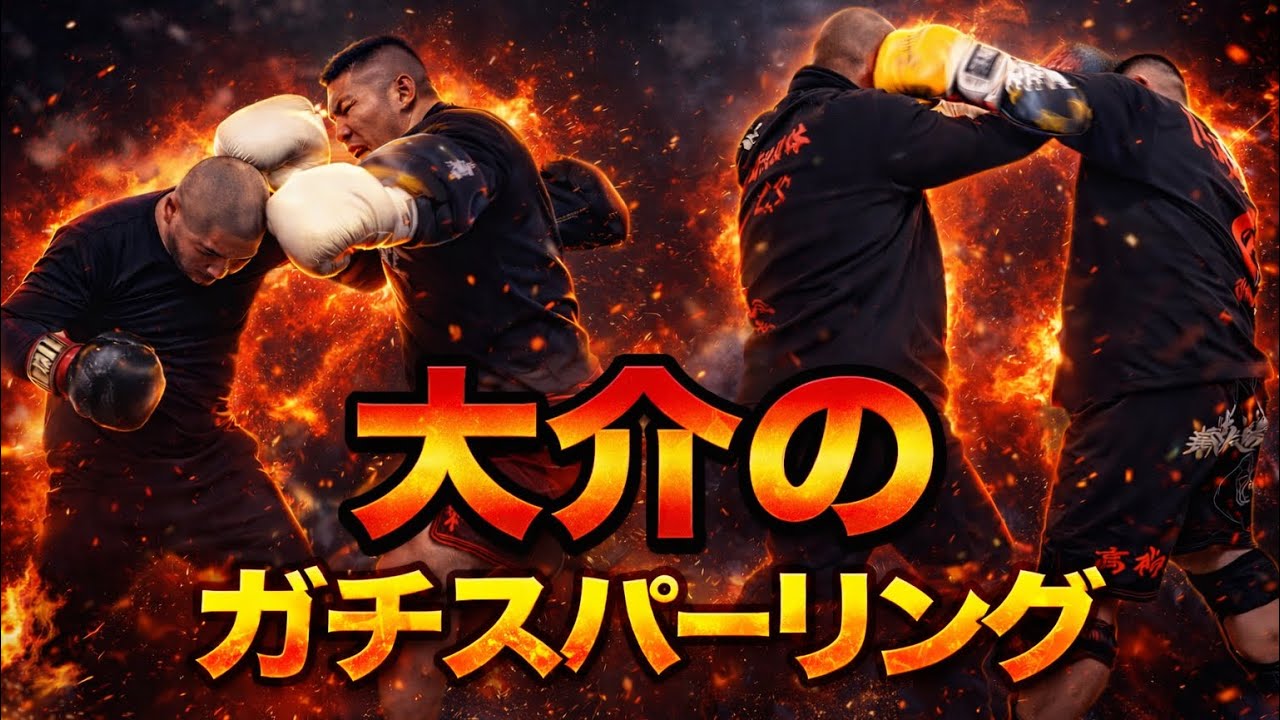 大介のガチスパーリング