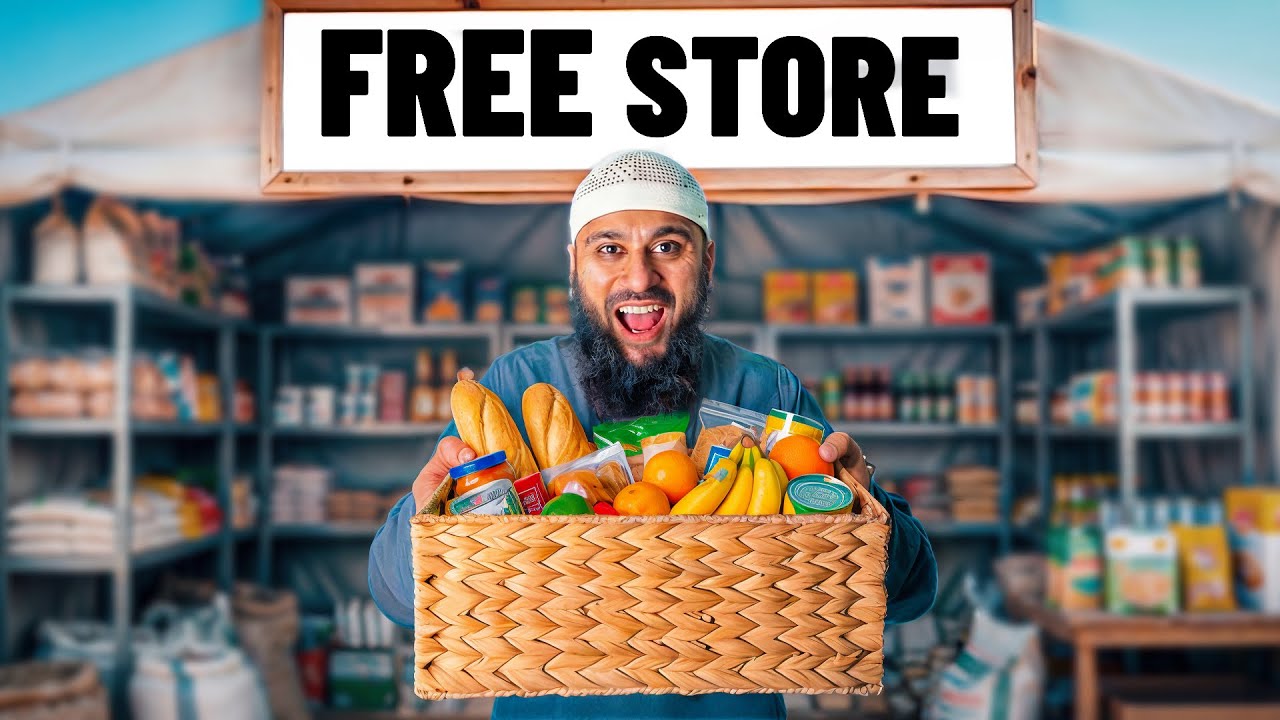 Muslim Opens FREE Store in Sudan!