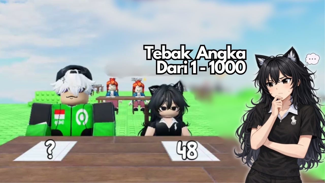 Main Tebak - Tebakan Angka di Roblox!! | Gameplay Guess My Number Roblox Indonesia
