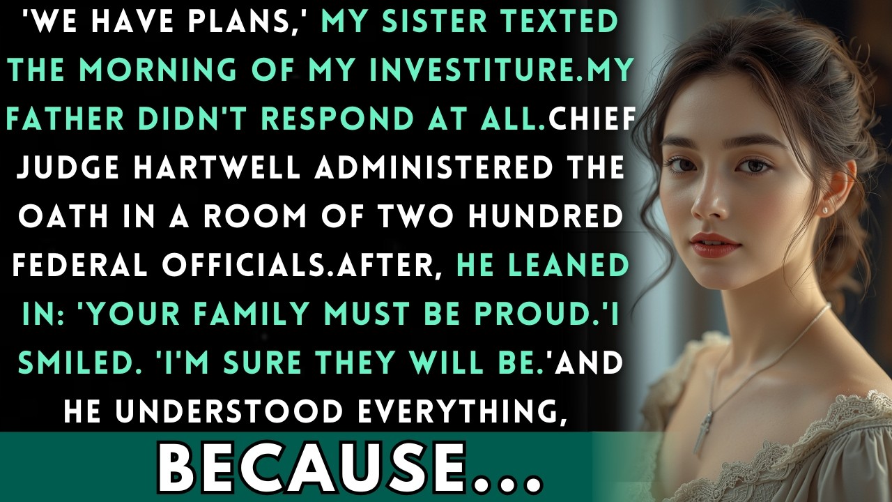My Family Skipped My Swearing-In — Chief Judge Hartwell's One Question Changed Everything...