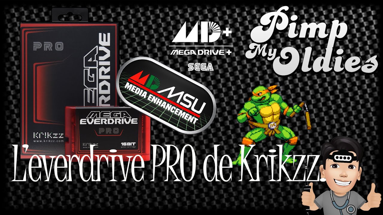L'everdrive pro de Krikzz et test de version MSU.