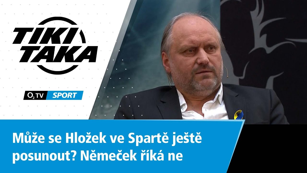 TIKI-TAKA: Může se Hložek ve Spartě ještě posunout? Němeček říká ne