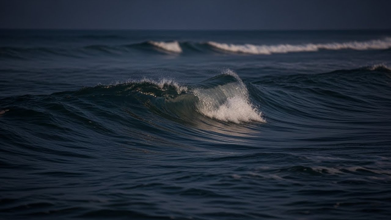 8 Hours of Gentle Ocean Waves for Relaxation & Sleep