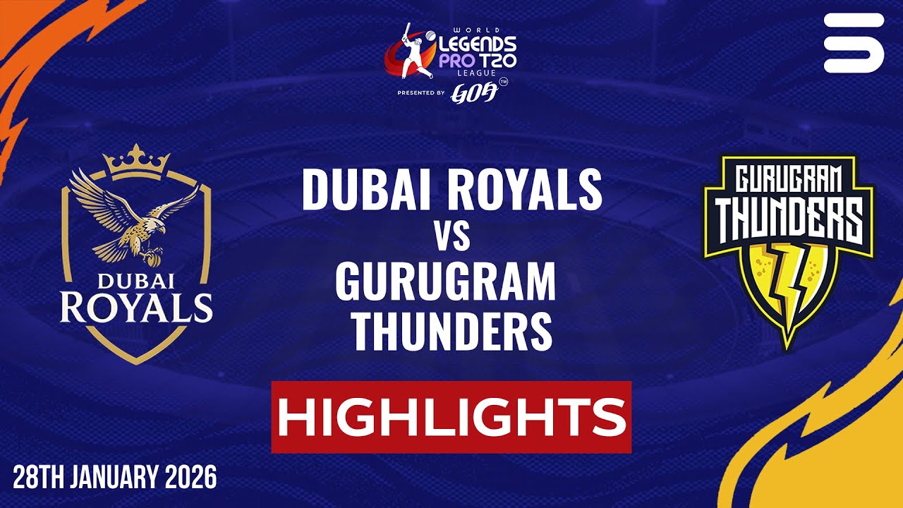 Full Highlights | Dubai  vs Gurugram  | Match 4| World Legends T20 Pro League | ZL1K