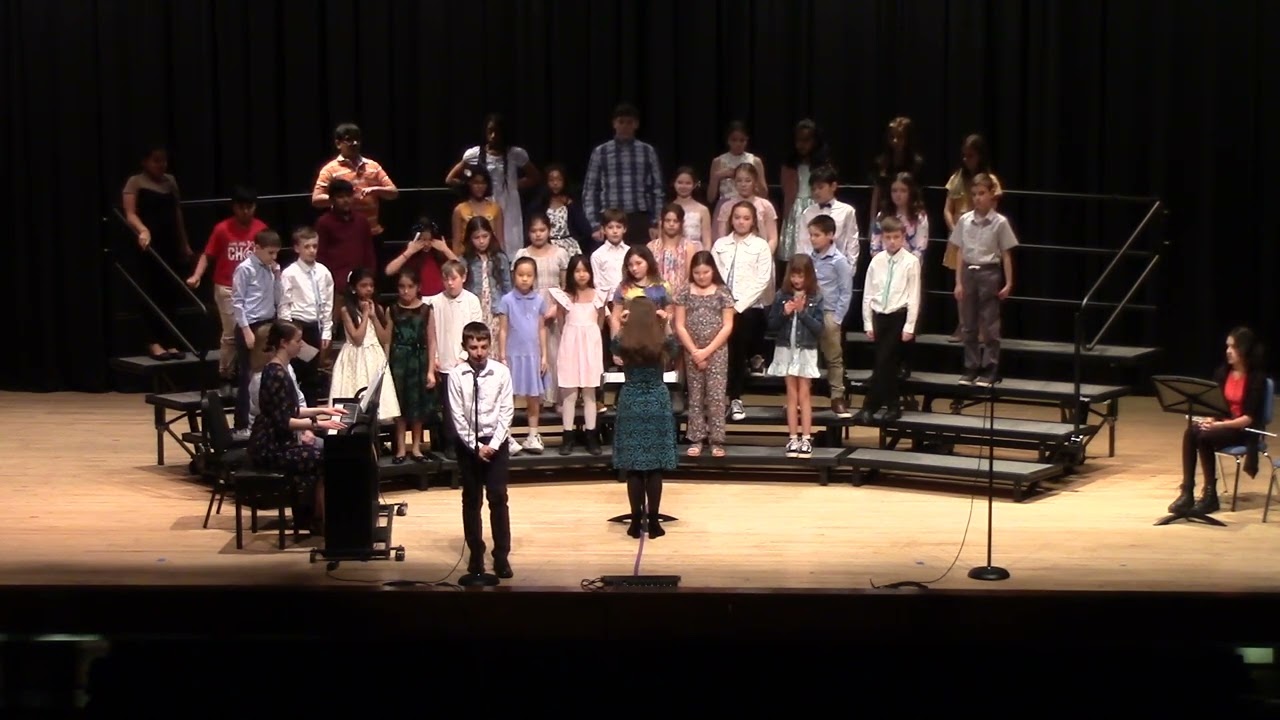 Elementary Children's Choir Spring Concert 2023