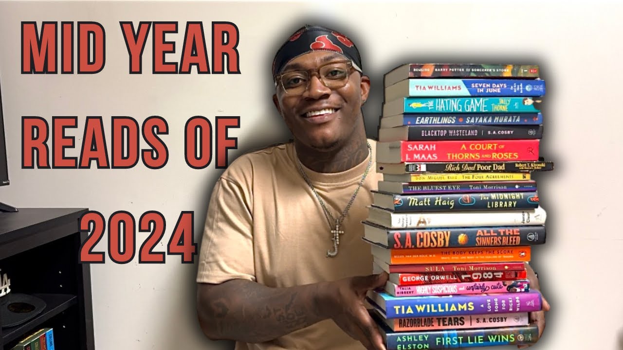every book I've read in 2024 ... so far 📚😁