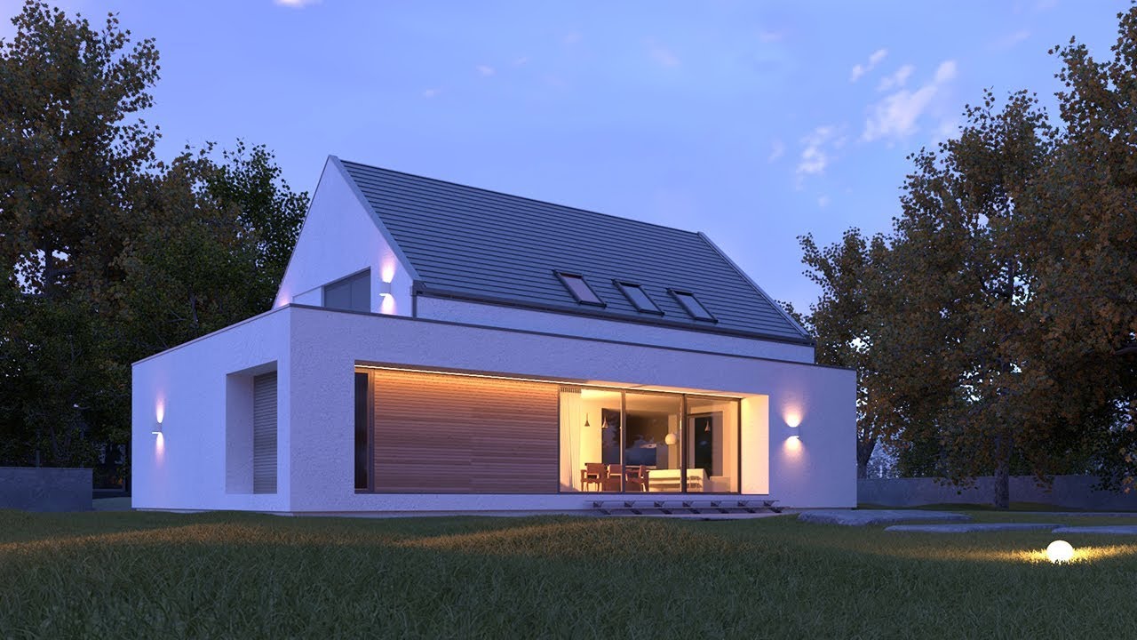 V-Ray Next for SketchUp – How to light an exterior night scene