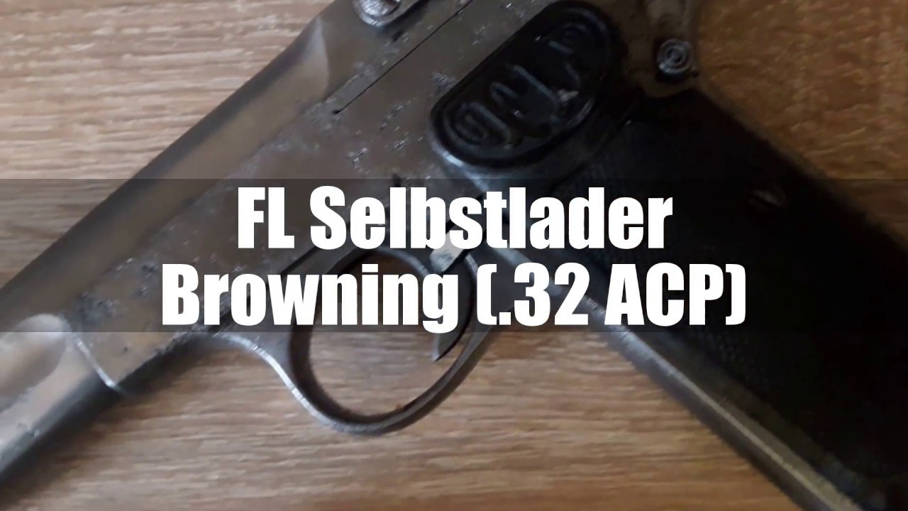 Pistolet Langenhan - FL Selbstlader Browning (.32 ACP)