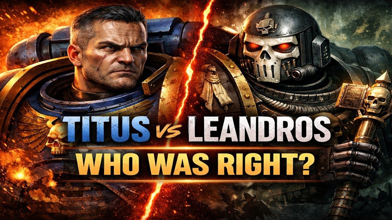Warhammer: Титус против Леандроса — кто был прав? | Выбор, который до сих пор разделяет Космическ...