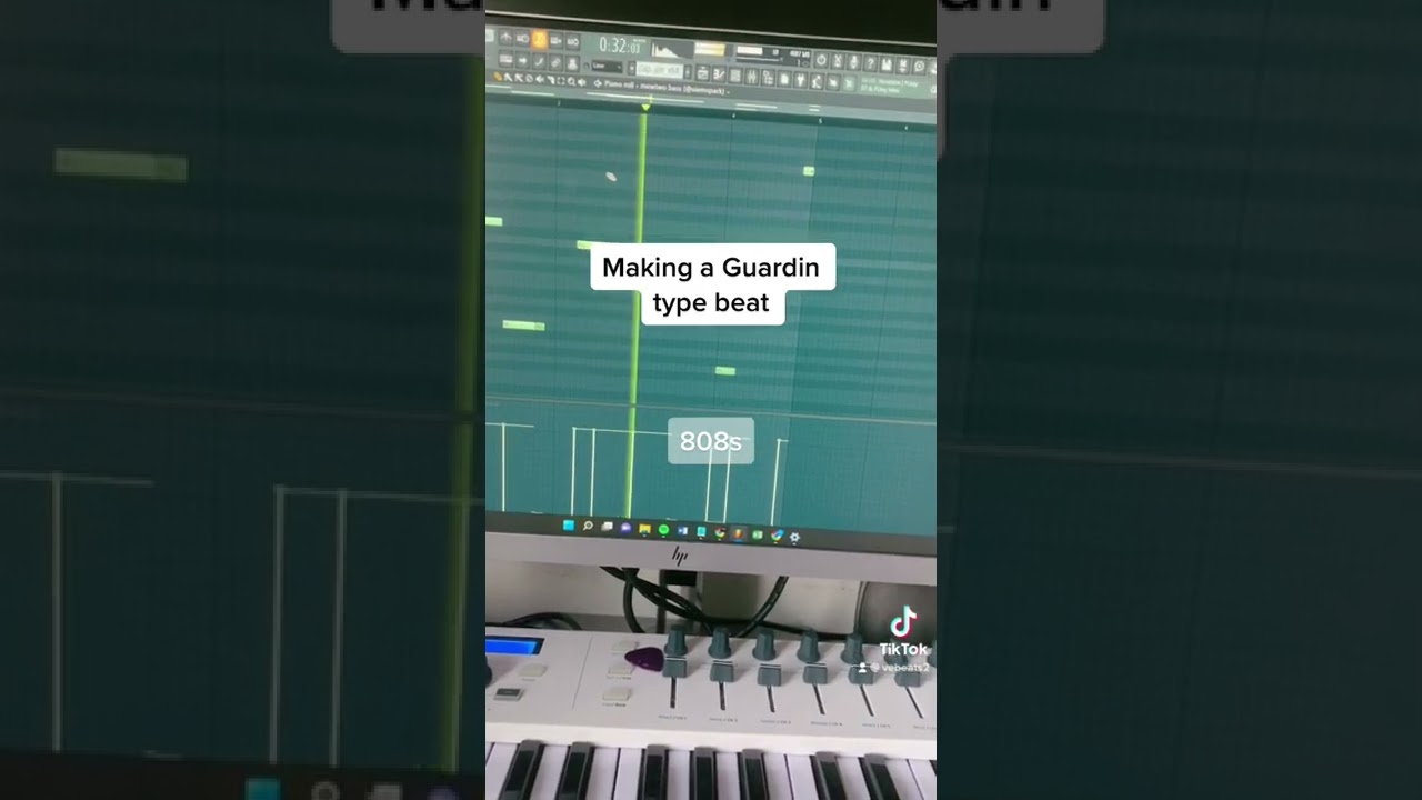 Making a Convolk x Guardin type beat in FL Studio 20 #shorts