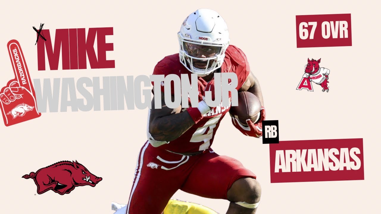 RB Mike Washington Jr Madden 26 Creation