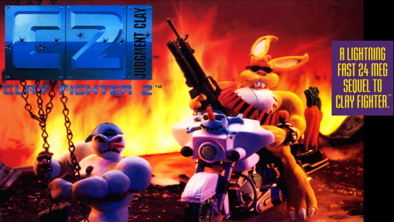 ClayFighter 2: Judgment Clay GamePlay (SNES)