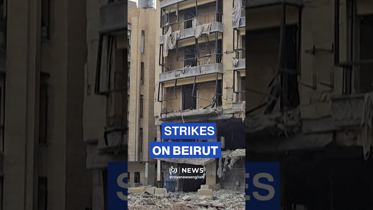 Aftermath of overnight 'Israeli' airstrikes on Lebanon