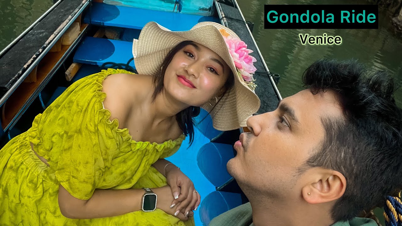 Venice तिर Gondola Ride को मज्जा || Italy 🇮🇹|| Riyasha Dahal || Victor Paudel