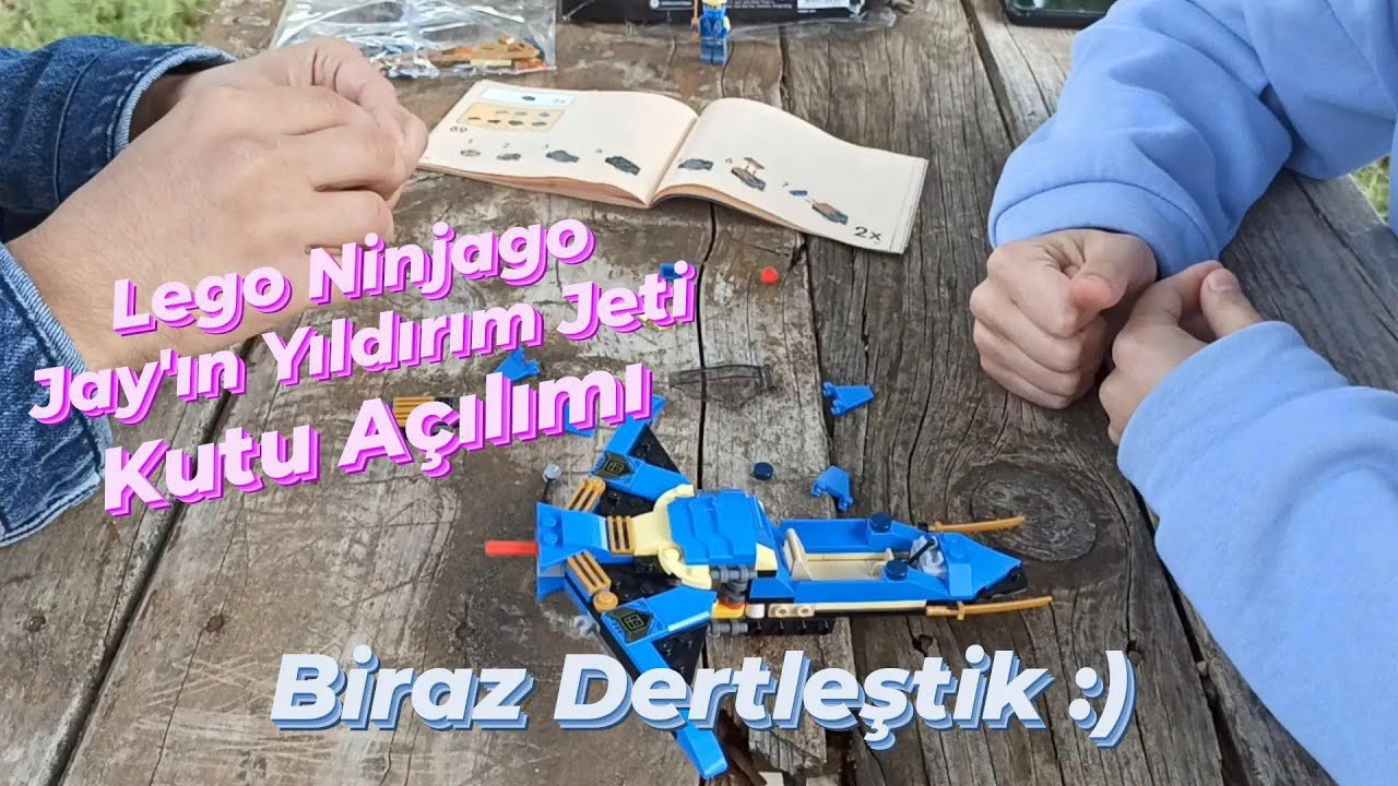 Sohbetle Karışık Kutu Açılımı (Lego Ninjago Jay'ın Yıldırım Jeti)