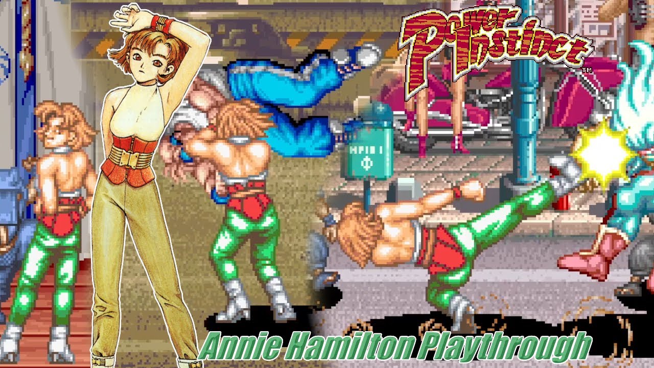 Power Instinct (Arcade) - Annie Hamilton Playthrough
