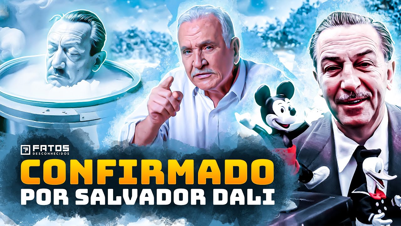 Walt Disney foi congelado após a morte! E Se For Verdade?