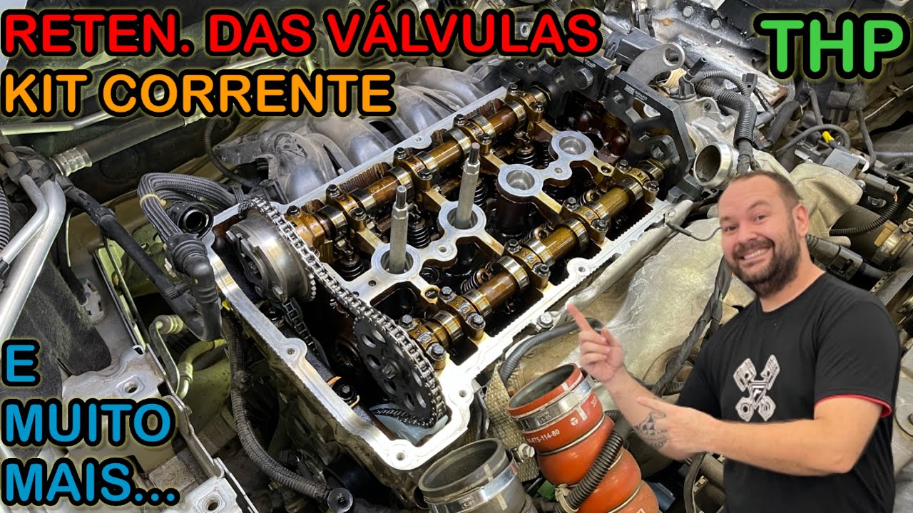Ep.50-22 - TROCAMOS OS RETENTORES DAS V&Aacute;LVULAS E O KIT CORRENTE COMPLETO DESSE THP! CONFERE A&Iacute;...