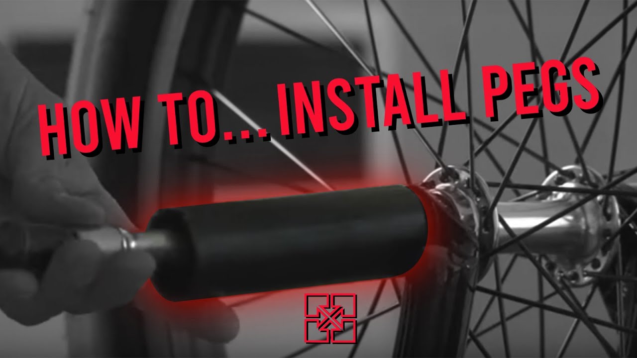 КАК УСТАНОВИТЬ ПОДНОЖКИ BMX