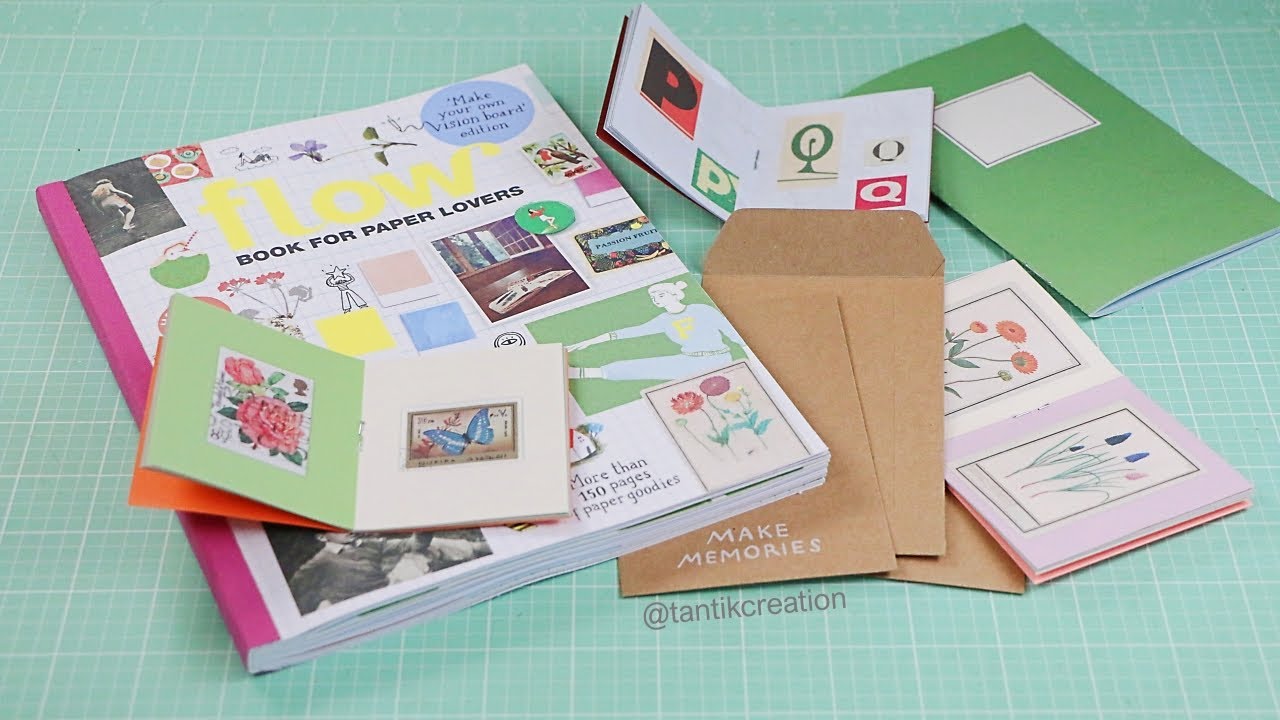 NEW!! Flow Book For Paper Lovers Vision Board Edition Quick Flip Through