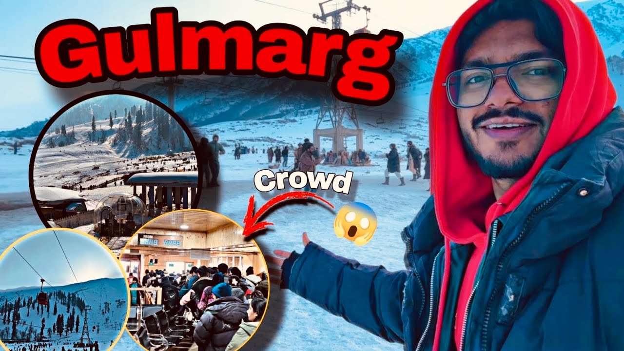 Gulmarg me itna crowd 😱😱 |Gulmarg vlog | Kashmir vlog | Srinagar | #mrshanuc #yt #vlog #gondolaride 