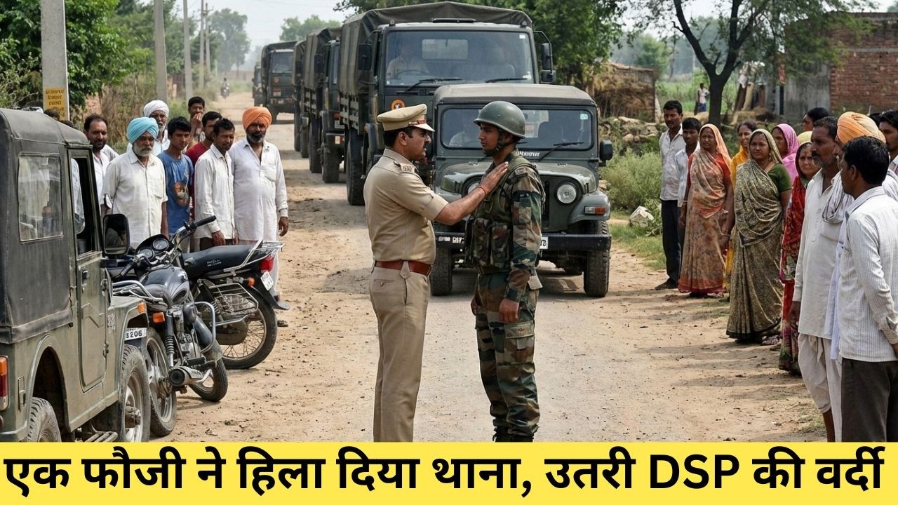 एक घमंडी DSP ने रोका Army का काफ़िला…फिर देश ने देखी असली ताक़त