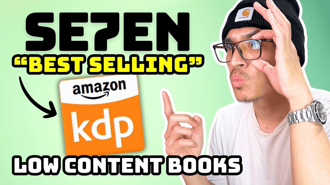 Here are 7 BEST SELLING Low Content Books on Amazon KDP (and how much they make)