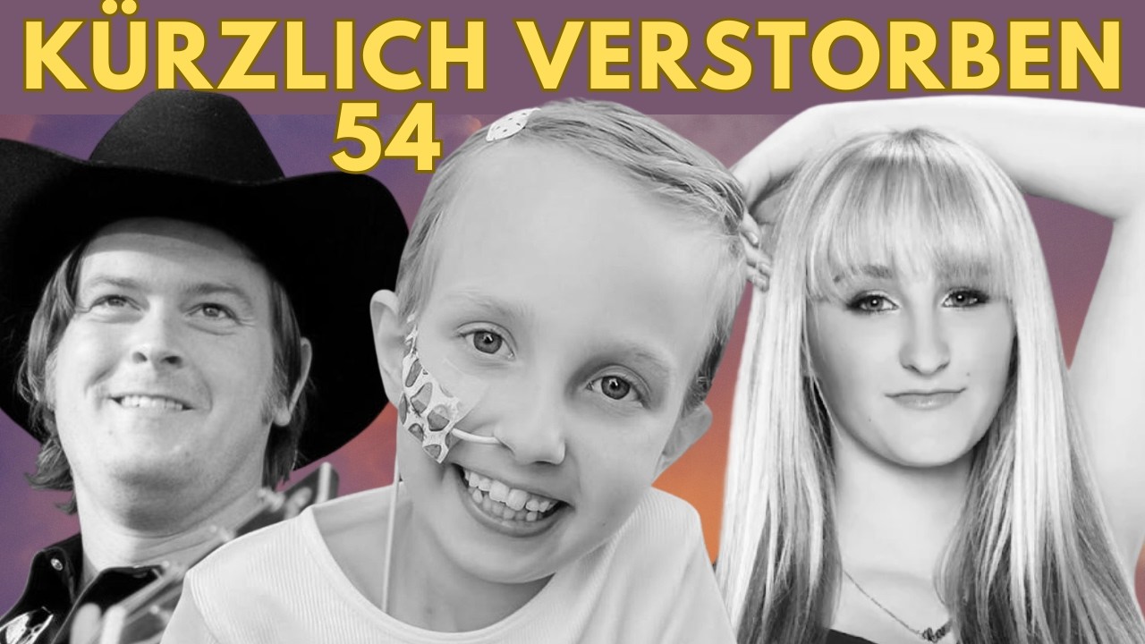 ✝️ Trauer um 11 verstorbene Prominente Mitte Dezember 2025