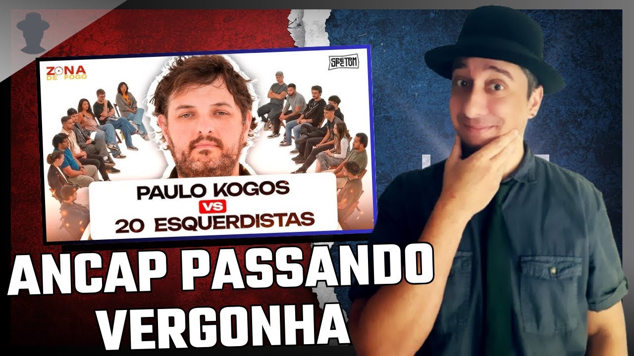 REACT: 1 LIBERTÁRIO vs 20 ESQUERDISTAS | PAULO KOGOS