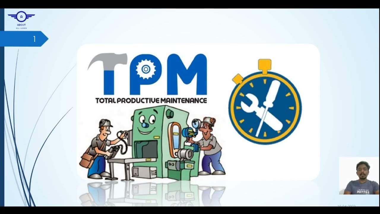 TPM explained in tamil || Total Productive maintenance