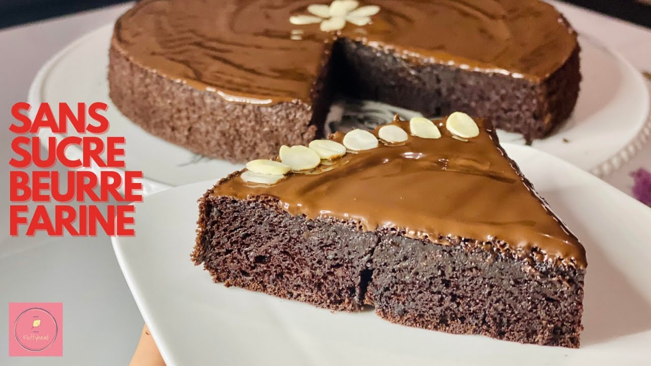 LE MEILLEUR GÂTEAU AU CHOCOLAT HEALTHY - Sans SUCRE ❌FARINE ❌BEURRE-🍫 hervé cuisine