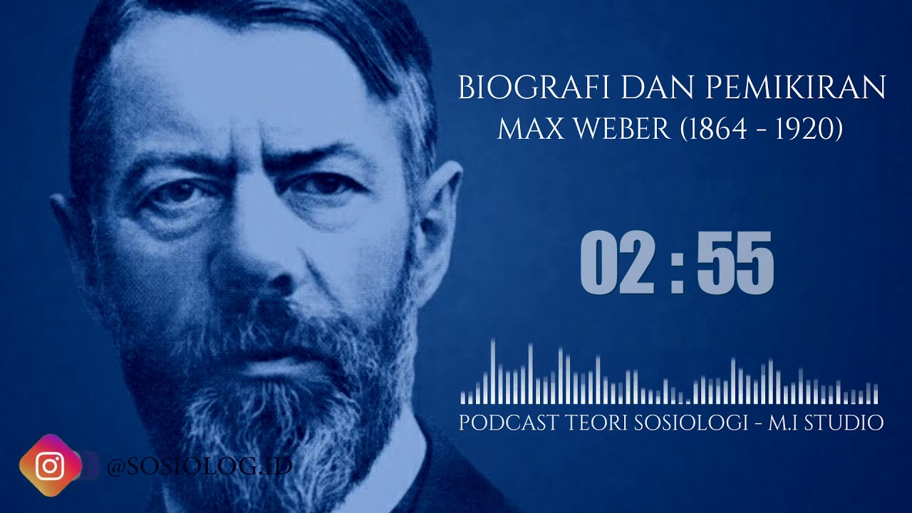 BIOGRAFI DAN PEMIKIRAN MAX WEBER | PODCAST TEORI SOSIOLOGI