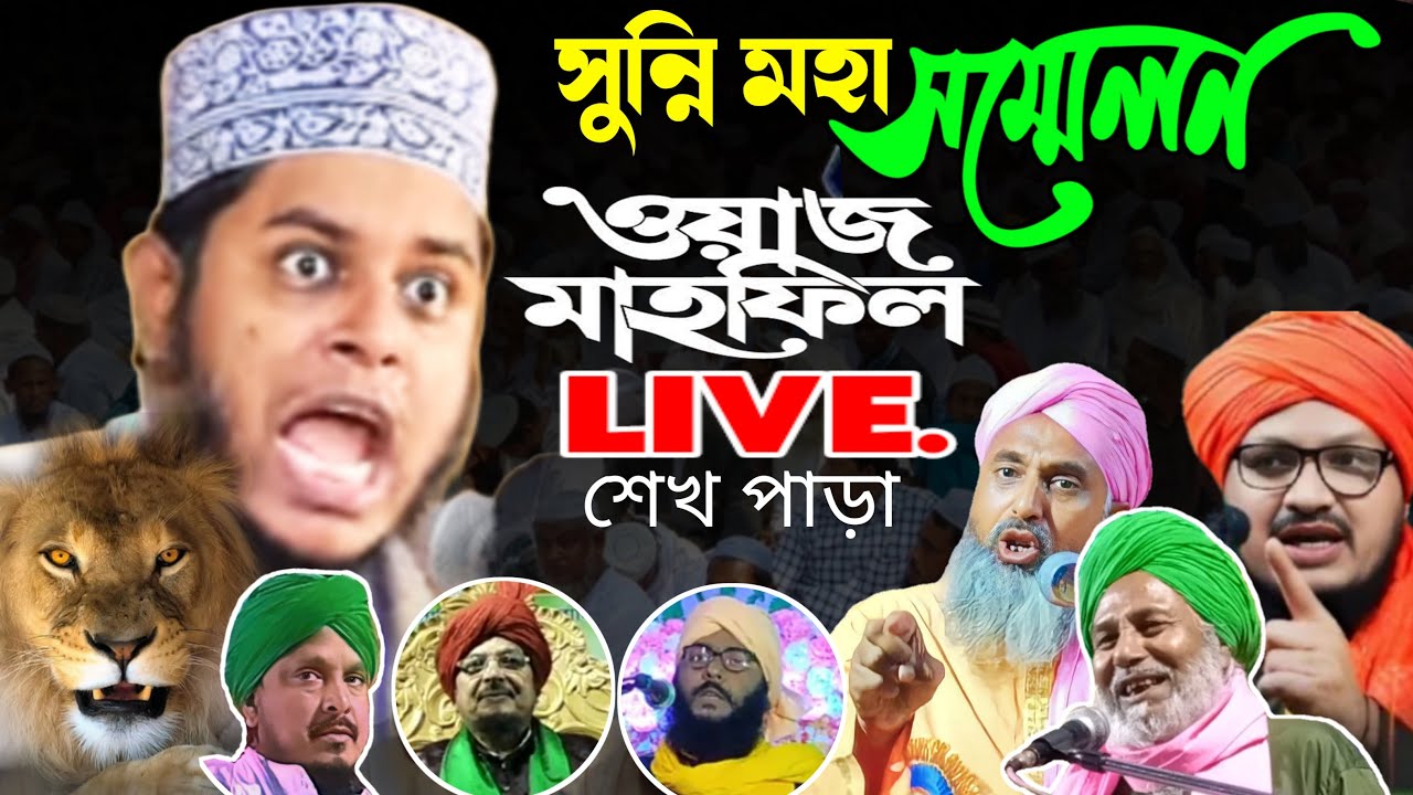 Live- শেখ পাড়া সুন্নি সম্মেলন | মুফতী আলাউদ্দিন জেহাদি | মুর্শিদাবাদ