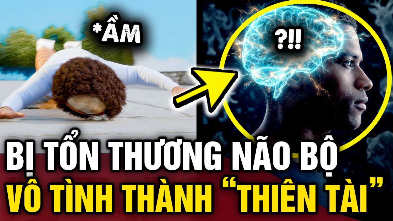 Bị TỔN THƯƠNG NÃO từ nhỏ, người đàn ông vô tình ĐÁNH THỨC kỹ năng trở thành thiên tài | Tin 3 Phút