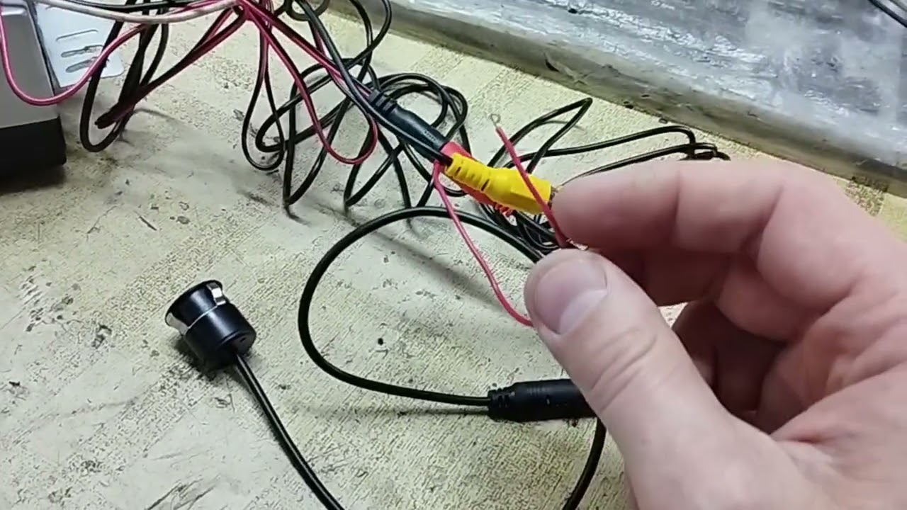 Подключение камеры к магнитоле 7018B с Алиэкспресс!