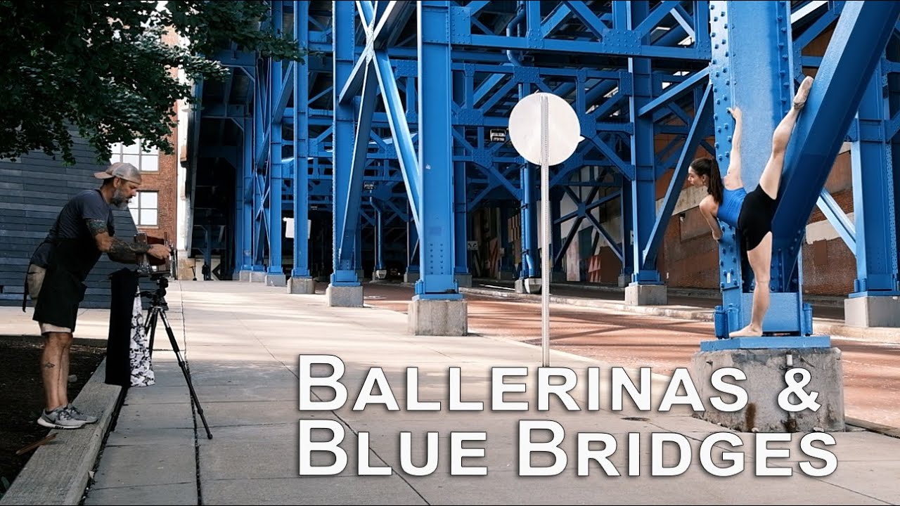 Ballerinas, Trains Stations and Bridges - Wet Plate Collodion